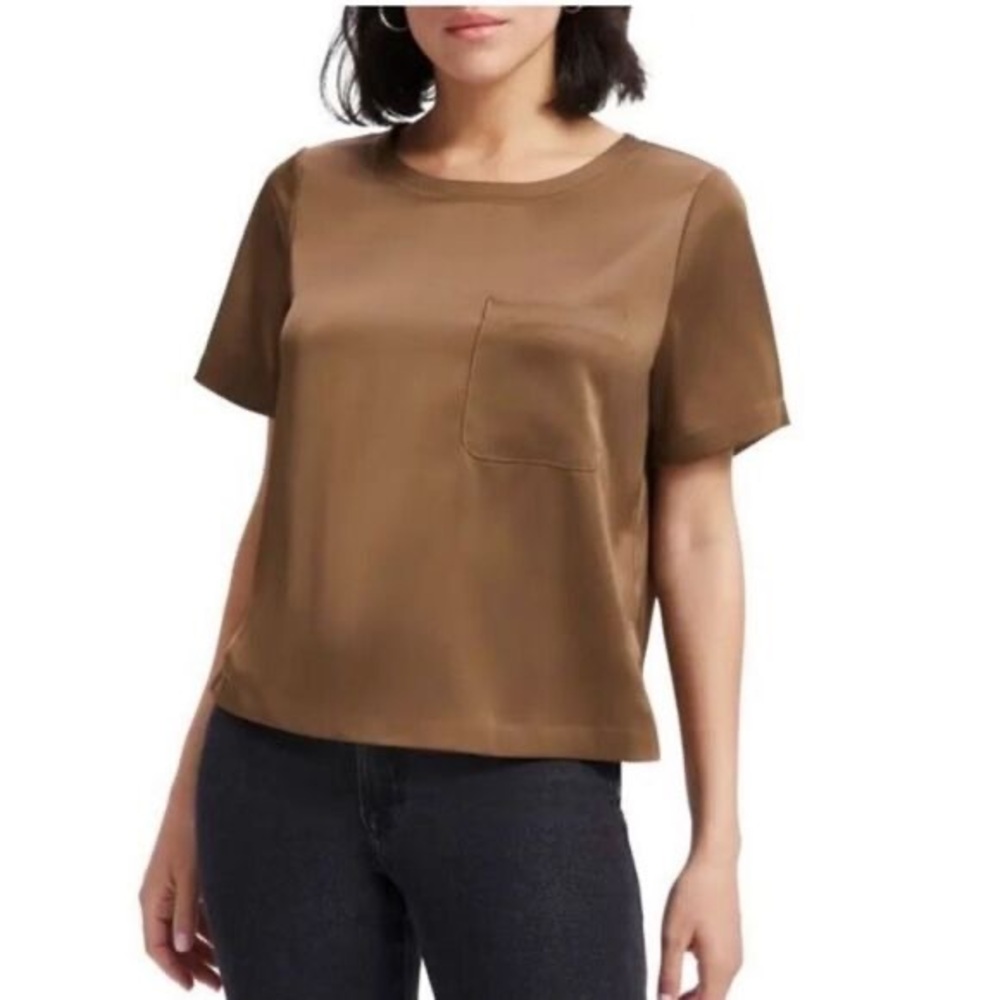 Good American satin woman’s blouse size 5/ 2XL